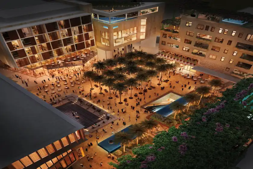 Forty West Sodic which is one of the Compounds for rent in El Sheikh Zayed