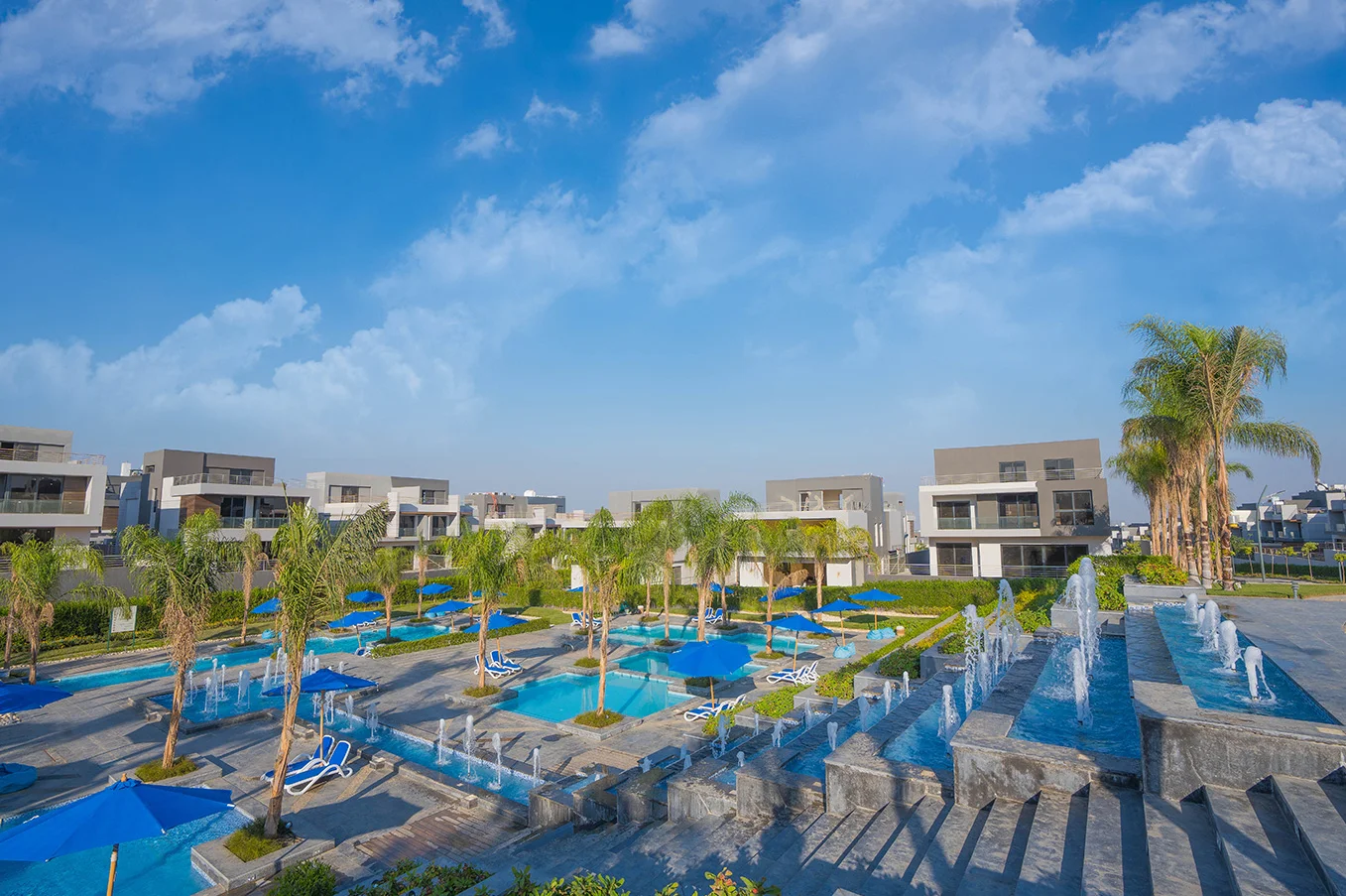 El Patio Zahraa is one of the best compounds for rent in El Sheikh Zayed 