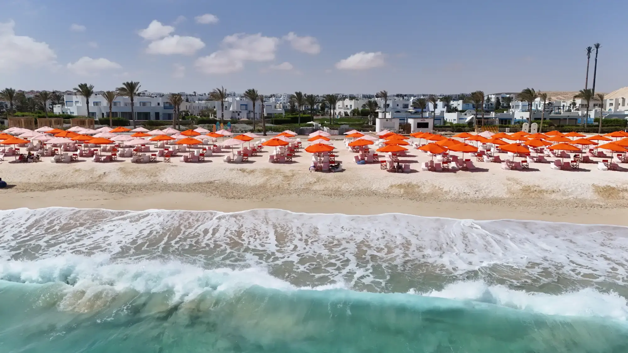 Mountain View Ras El Hekma has one of the most stunning beaches in North Coast. This is a real photo to MV's beach