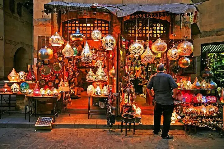 Real photo to El Dahar (Old Hurghada) in Egypt