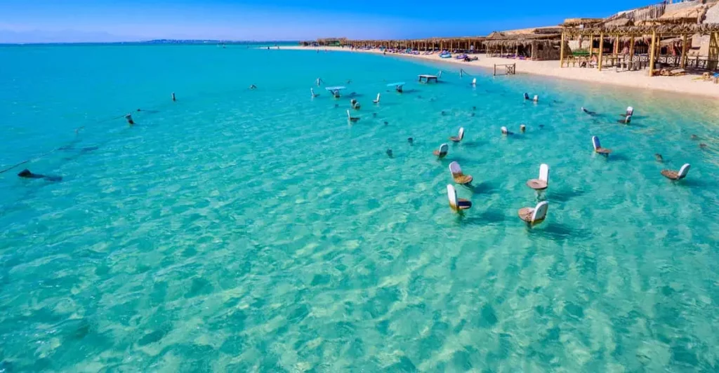 Photo to relaxing and stunning island in Marsa Alam in Egypt